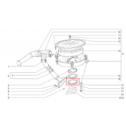 Joint de filtre a air monopoint