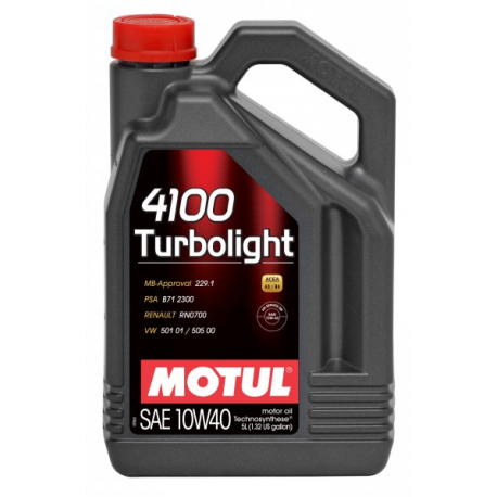 Motul 4100 Turbolight 10W-40 (5L)
