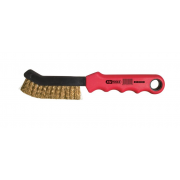 KS Tools Brosse pour etrier de frein - acier - bout fin