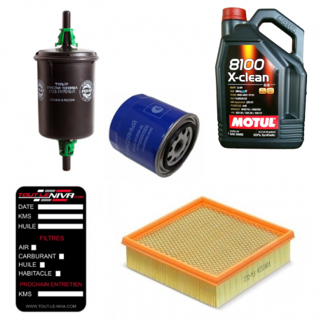 Pack Vidange Lada Niva 4x4 1700 à partir de 2010